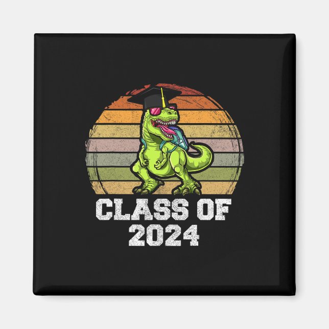 Of Dinosaur Apparel Hello Summer Teacher Student  Magnet (Front)