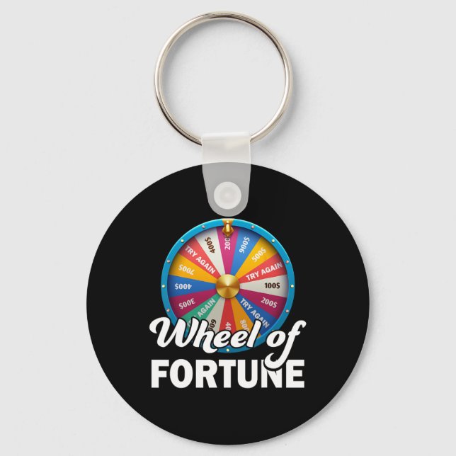Of Fortune Clothes Fathers Day Wheel Of Fortune Da Key Ring (Front)