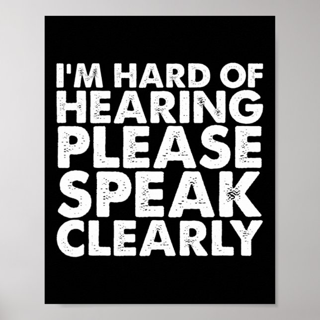 Of Hearing Deaf Hearing Impaired Asl Sign Language (Front)