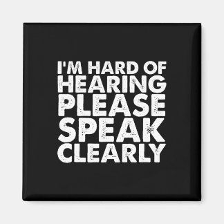 Of Hearing Deaf Hearing Impaired Asl Sign Language Magnet