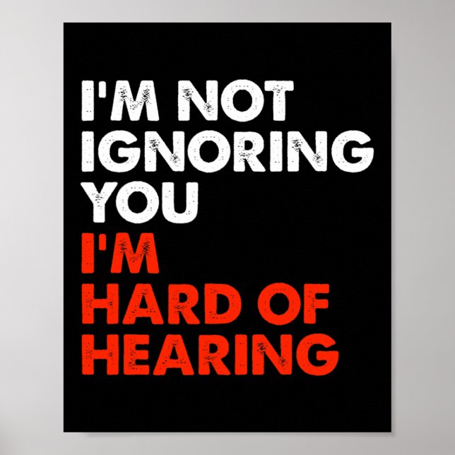 Of Hearing Fun Asl Sign Language Deaf Awareness Qu (Front)
