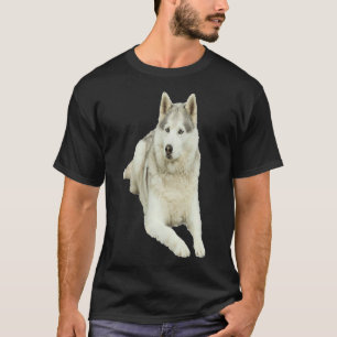 Of Husky Mama  Custom Dog Name Husky Mum  Husky  H T-Shirt