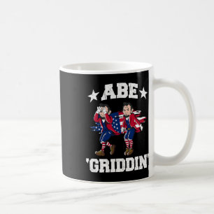 Of July Benjamin Franklin Griddy Ben Griddin  Coffee Mug