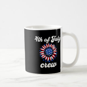 Of July Crew Usa Flag Coffee Mug