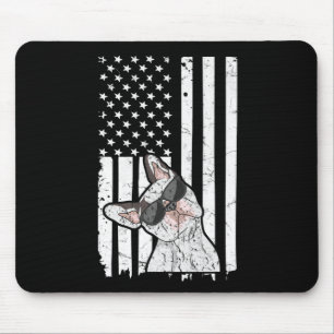 Of July Quote For A Patriotic Frenchie Owner  Mouse Pad