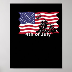 Of July T Shirts Iwo Jima  Poster