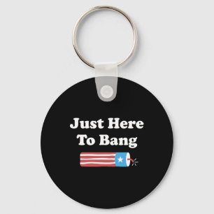 Of July Usa American Flag Men  Key Ring