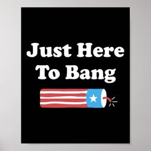 Of July Usa American Flag Men Poster