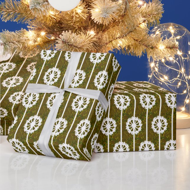 Of Leaves and Lions Wrapping Paper (Holidays)