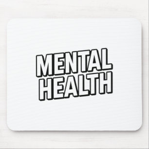 Of Mind S Mental Health Awareness Art Sticker Stic Mouse Pad