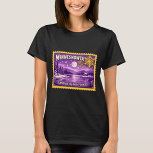 Of Minnesota Land 10 000 Flakes T-Shirt