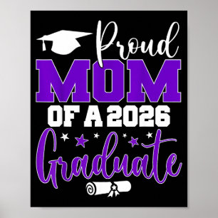 Of Mom Senior Proud Mom Class Poster