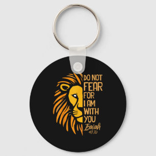 Of Not Fear Am Christian Lion Key Ring