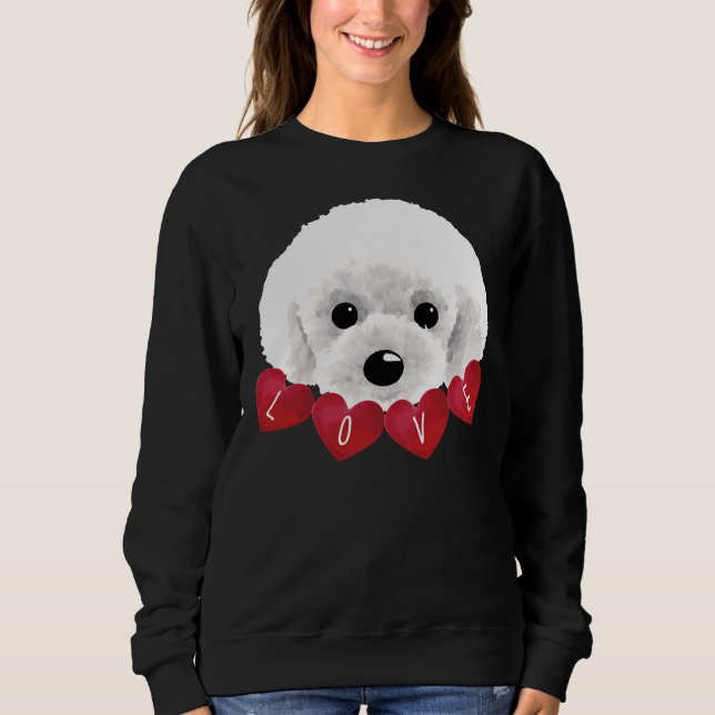 Of Poodle Sweatshirt (Front)