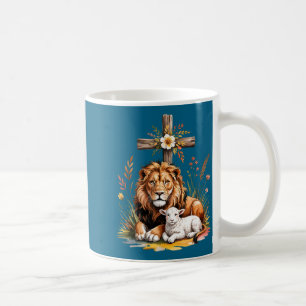 Of Shirt Lion Judah Lamb God Christian Coffee Mug