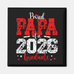 Of Shirt Papa Senior Proud Papa Class Magnet