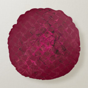 of smoke and mirrors round cushion