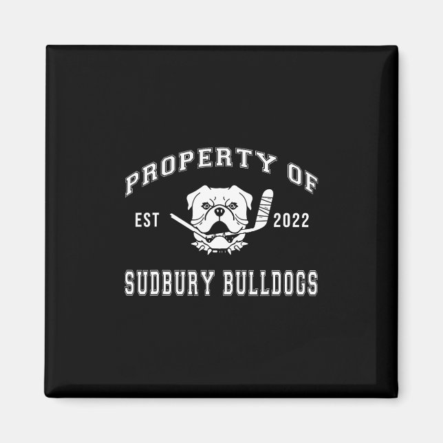 Of Sudbury Bulldog Fun 2  Magnet (Front)