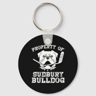 Of Sudbury Bulldog Fun  Key Ring