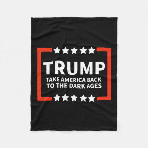 Of Take America Back Chiffon Top Fleece Blanket