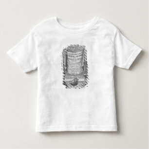 'Of the advancement and proficience of learning' Toddler T-Shirt