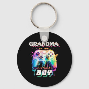 Of The Birthday Boy Matching Family Video Game Par Key Ring