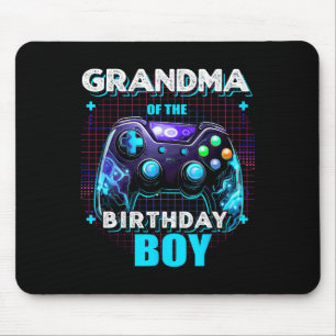 Of The Birthday Boy Matching Family Video Game Par Mouse Pad
