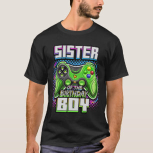 Of The Birthday Boy Matching Family Video Game Par T-Shirt