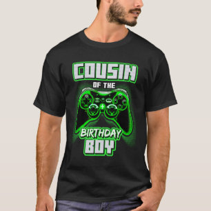 Of The Birthday Boy Matching Family Video Game Par T-Shirt