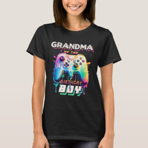 Of The Birthday Boy Matching Family Video Game Par T-Shirt