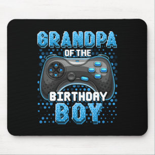 Of The Birthday Boy Matching Video Game Birthday 3 Mouse Pad