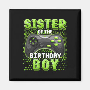 Of The Birthday Boy Matching Video Game Birthday 5 Magnet