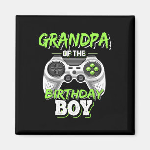 Of The Birthday Boy Matching Video Game Birthday 5 Magnet