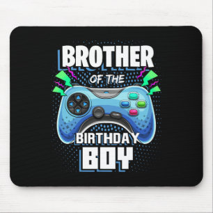 Of The Birthday Boy Matching Video Game Birthday 6 Mouse Pad
