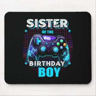 Of The Birthday Boy Matching Video Game Birthday 7 Mouse Pad