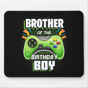 Of The Birthday Boy Matching Video Game Birthday 8 Mouse Pad