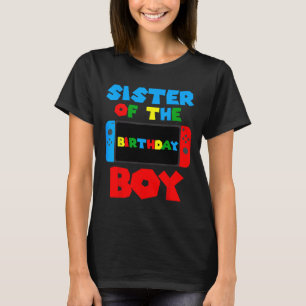 Of The Birthday Boy Matching Video Game Birthday 8 T-Shirt