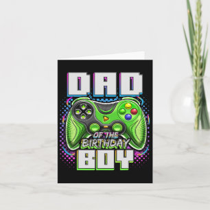 Of The Birthday Boy Matching Video Game Birthday P Card