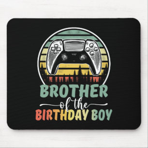Of The Birthday Boy Video Gamer Matching Family  Mouse Pad