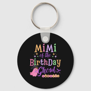Of The Birthday Ghoul Cute Halloween Spooky Ghost  Key Ring