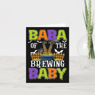 Of The Brewing By Halloween Costume Card