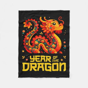 Of The Dragon 2024  Fleece Blanket