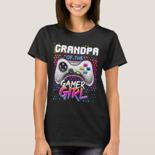 Of The Gamer Girl Matching Video Game Birthday Gif T-Shirt