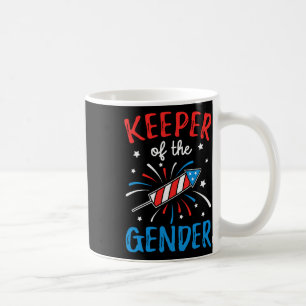 Of The Gender Reveal Funny 4th Of July Ba Coffee Mug