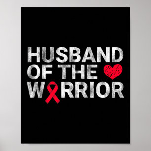 Of The Heart Warrior Heart Disease Awareness  Poster