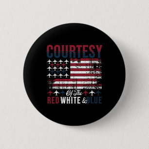 Of The Red White And Blue American Flag 4th Of Jul 6 Cm Round Badge