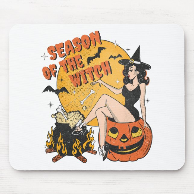 Of The Witch Halloween Samhain 1  Mouse Pad (Front)