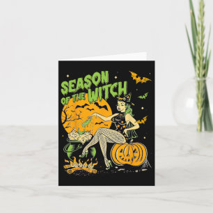 Of The Witch Halloween Samhain  Card