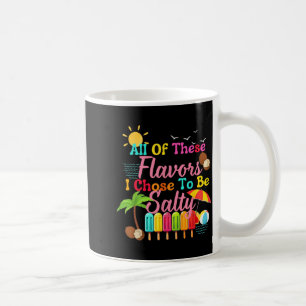 of These Flavours Salty Funny Salt Squad Food Beac Coffee Mug