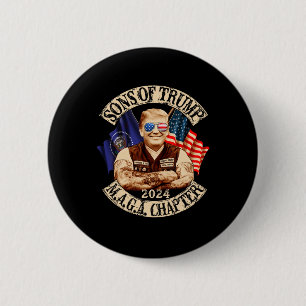 Of Trump Maga Chapter 2024 Funny 6 Cm Round Badge
